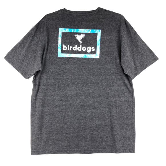 Birddogs Bird Dogs Mens Size XL T Shirt Spellout Logo Gray - Picture 8 of 16